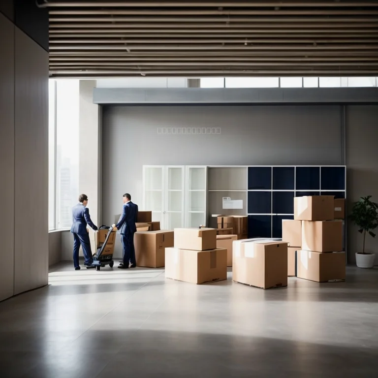 作業中のスタッフ